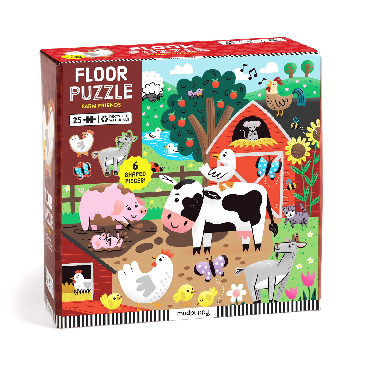 First Farm Friends (2 x 12 piece puzzles)