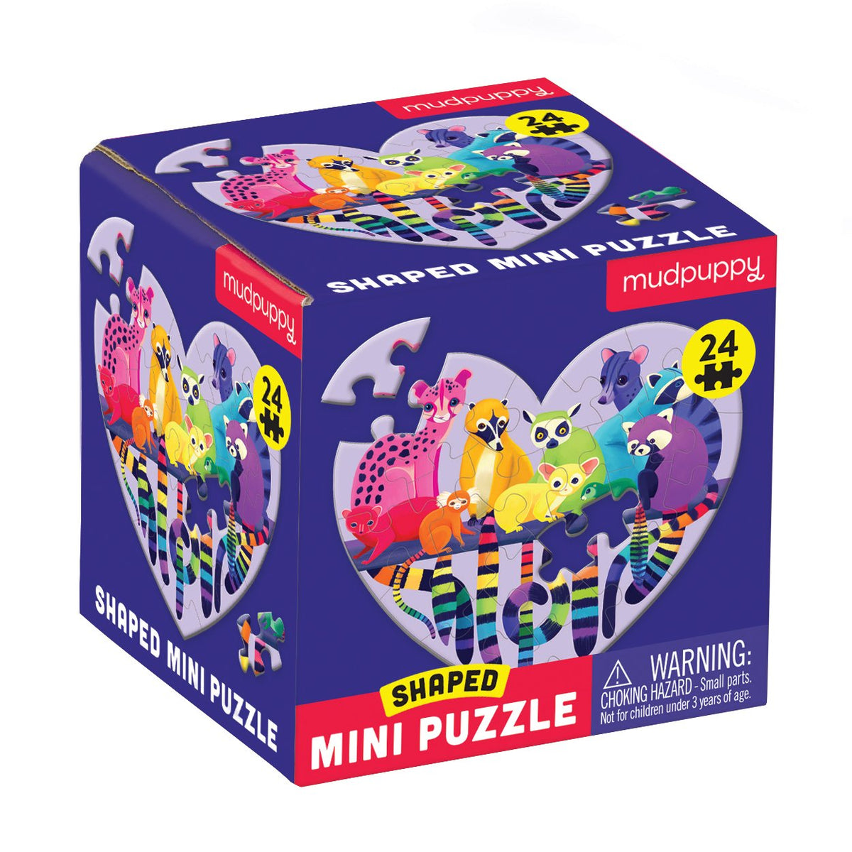 Love in the Wild 24 Piece Shaped Mini Puzzle