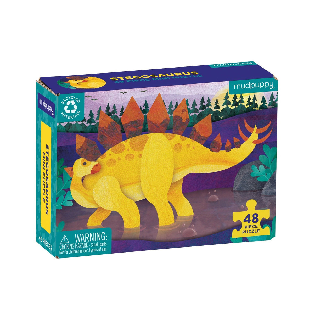 Stegosaurus Mini Puzzle - Mudpuppy