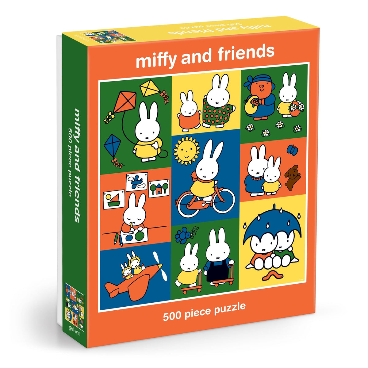 【miffy♡】ことりのあそびば　Aタイプ Miffy and Friends 500 Piece Puzzle – Mudpuppy
