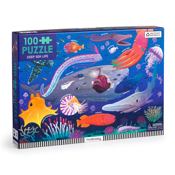 Deep Sea 100 Piece Puzzle – Mudpuppy