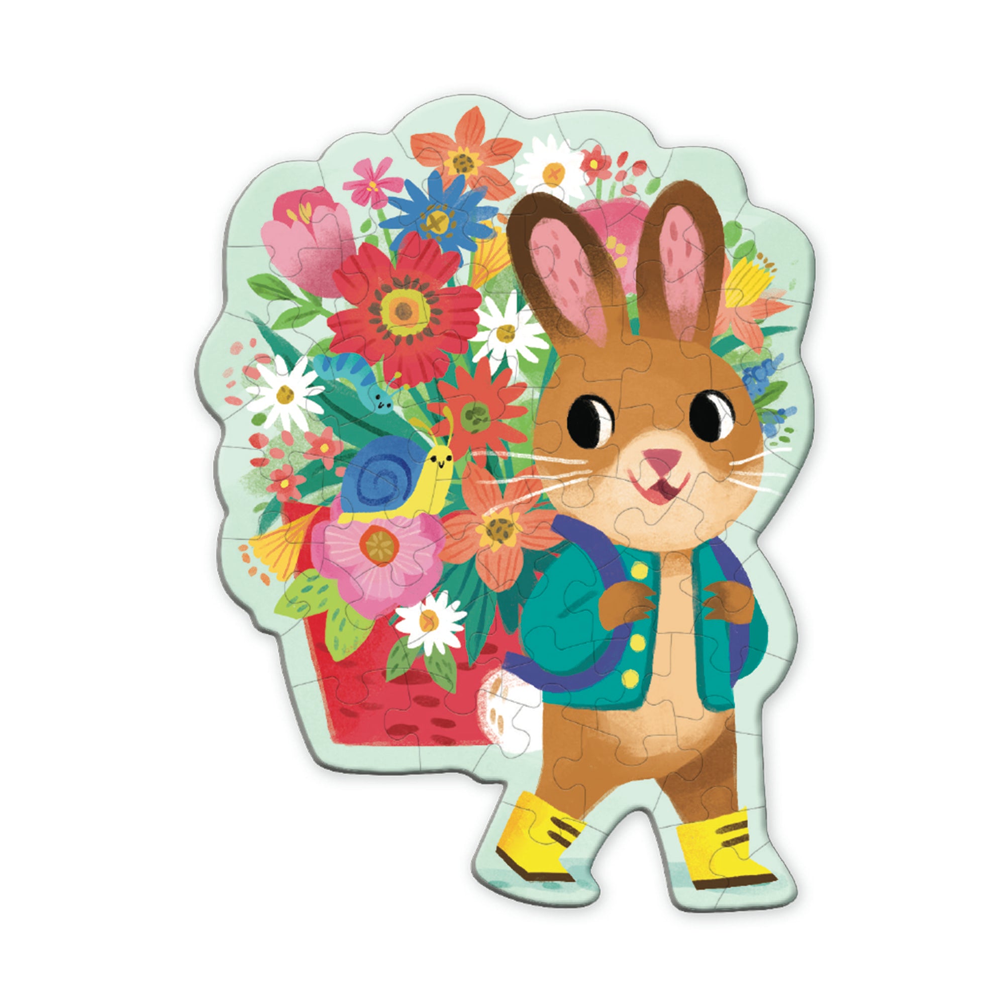 Bunny Bouquet 48 Piece Scratch & Sniff Puzzle – Mudpuppy