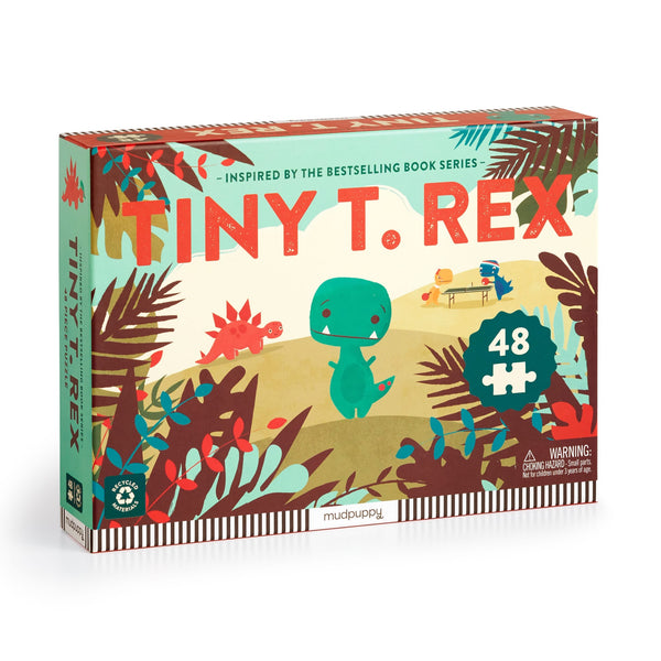 Tiny T. Rex 48 Piece Puzzle – Mudpuppy