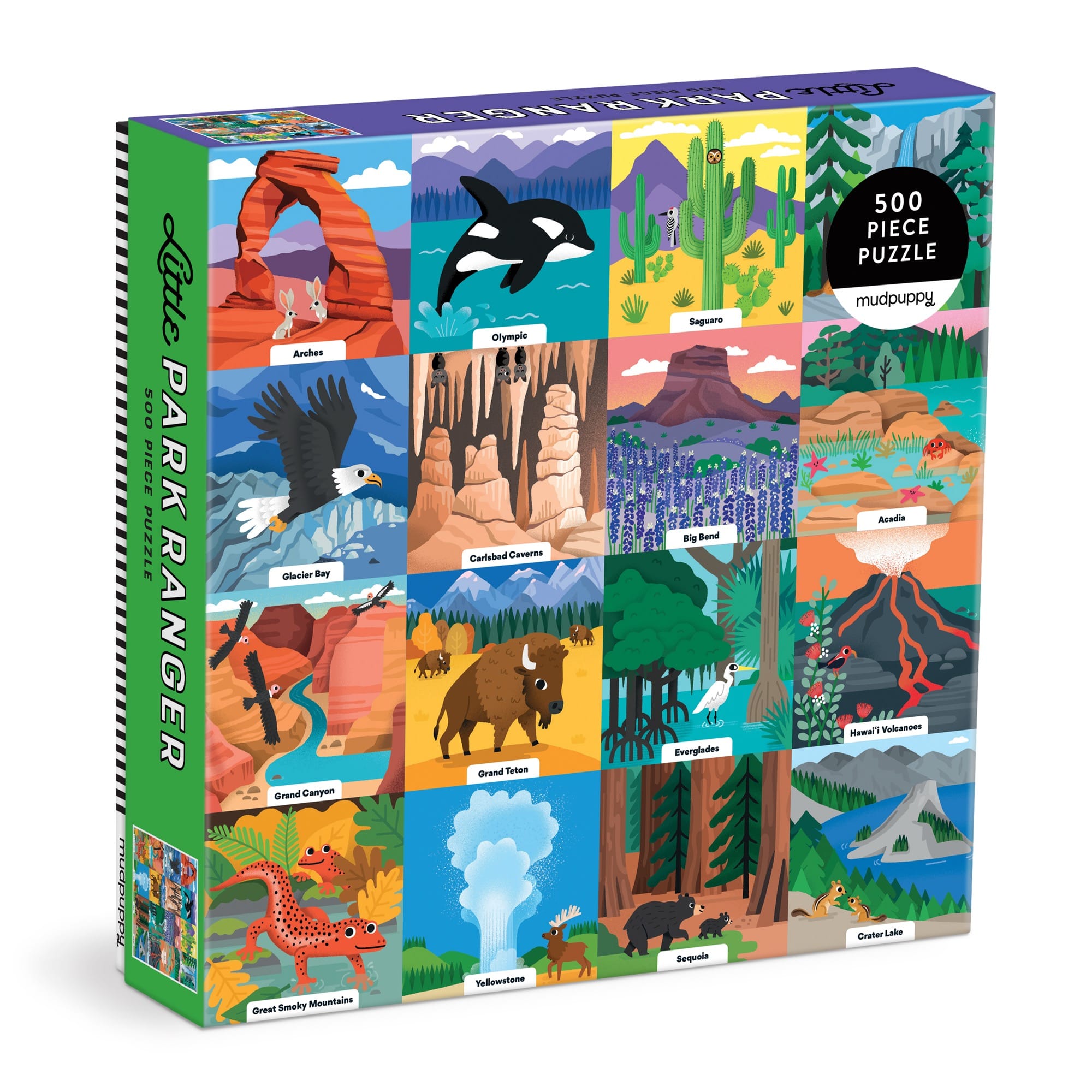 Little Park Ranger 500 Piece Family Puzzle - Mudpuppy