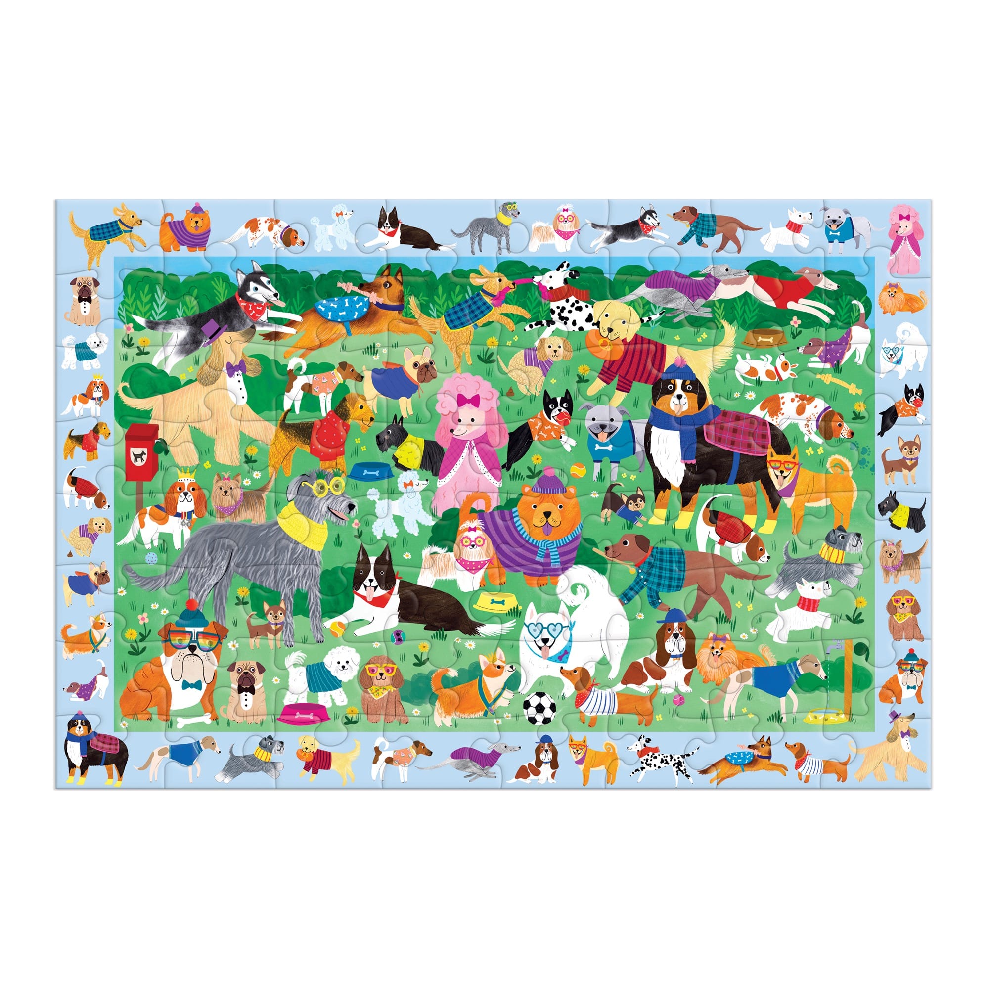 Doggie Days 64 Pc Search and Find Puzzle – Mudpuppy