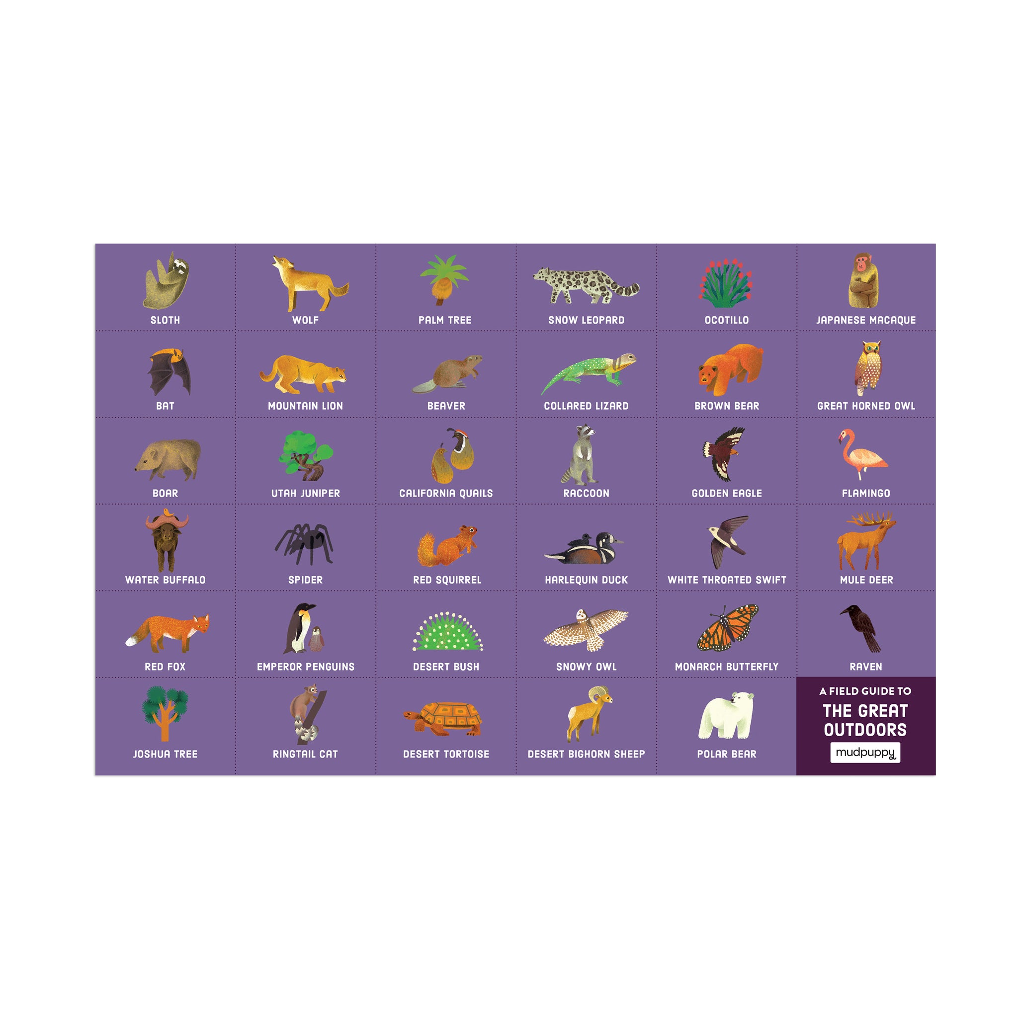 The Great Outdoors 64 Pc Search and Find Puzzle – Mudpuppy