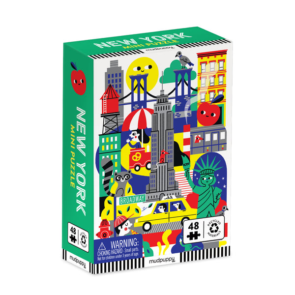 New York Mini Puzzle - Mudpuppy