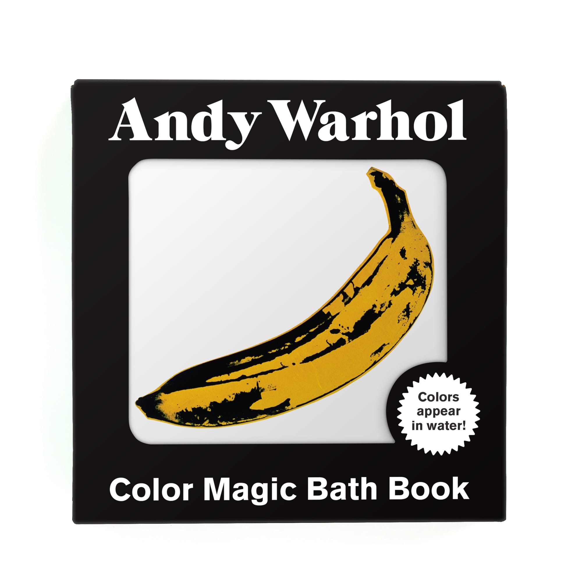 Andy Warhol Color Magic Bath Book - Mudpuppy