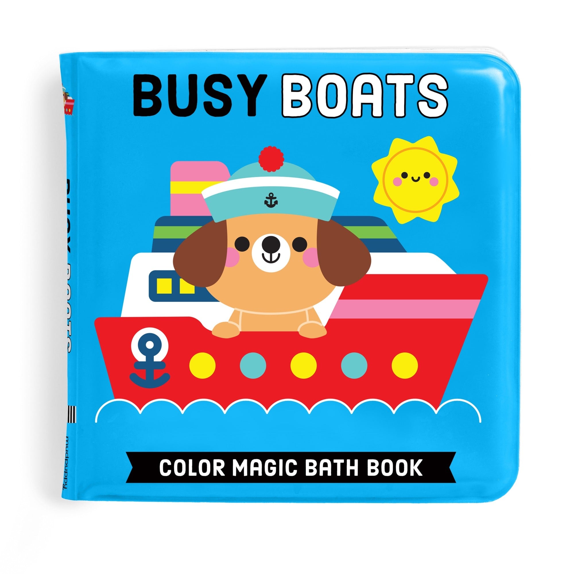 Busy Boats Color Magic Bath Book for Kids – Mudpuppy