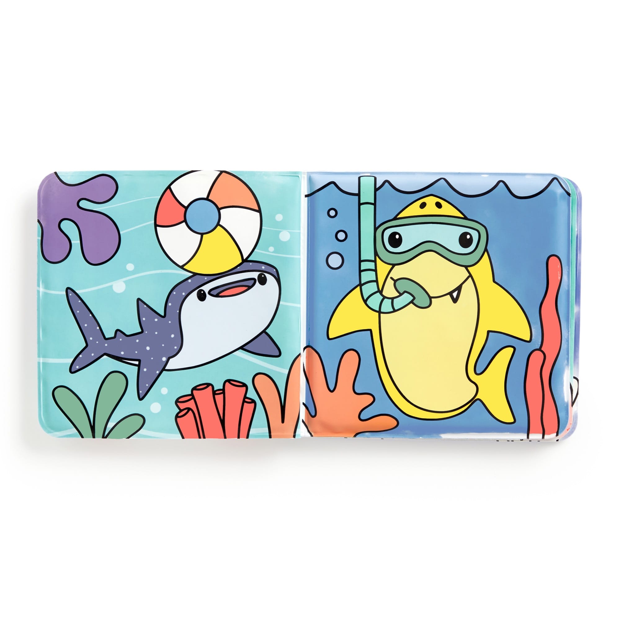 Shark Splash! Color Magic Bath Book – Mudpuppy