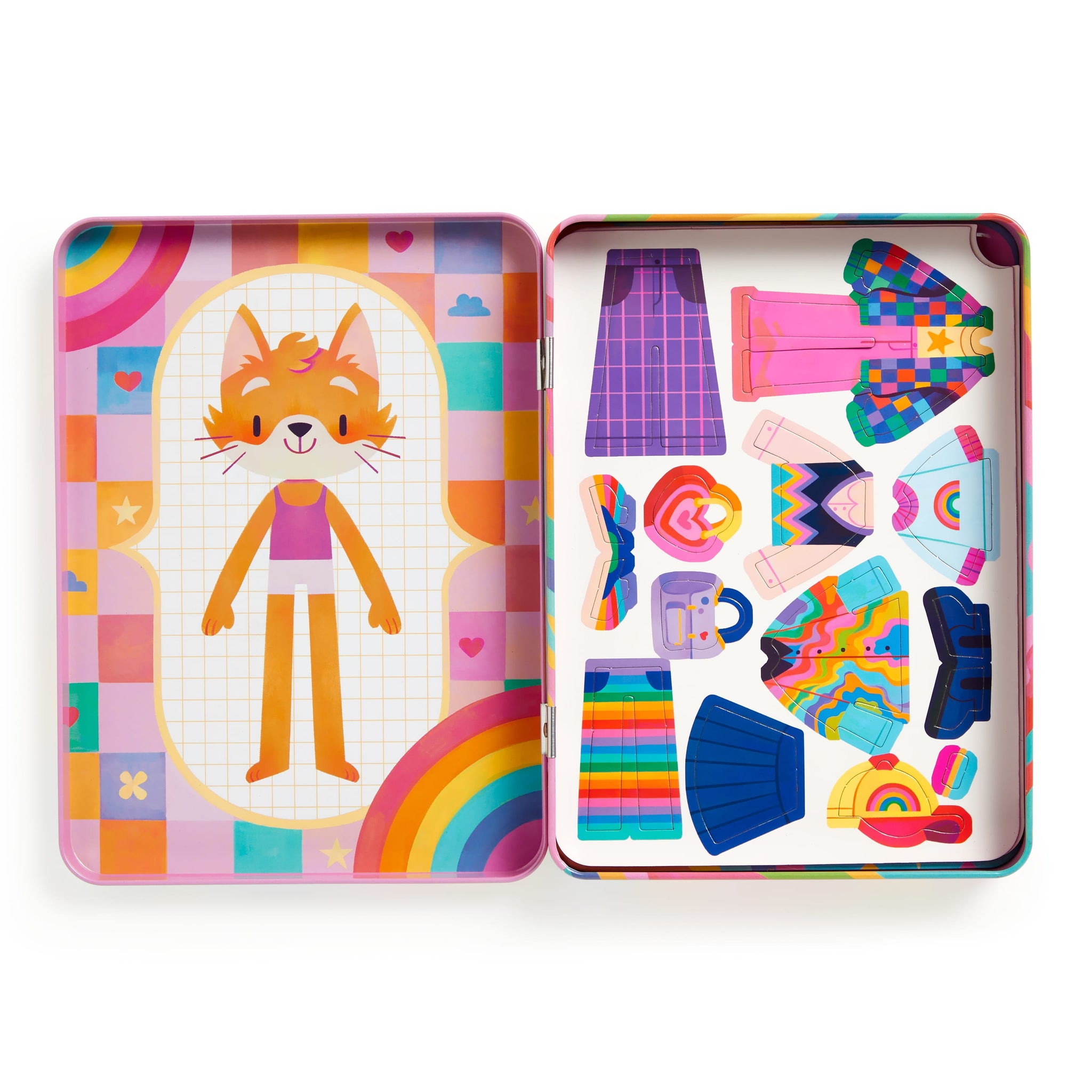 Rainbow Fashion Magnetic Play Set – Mudpuppy