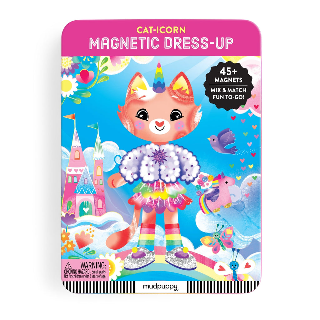 Cat-icorn Magnetic Dress-up Play Set – Mudpuppy
