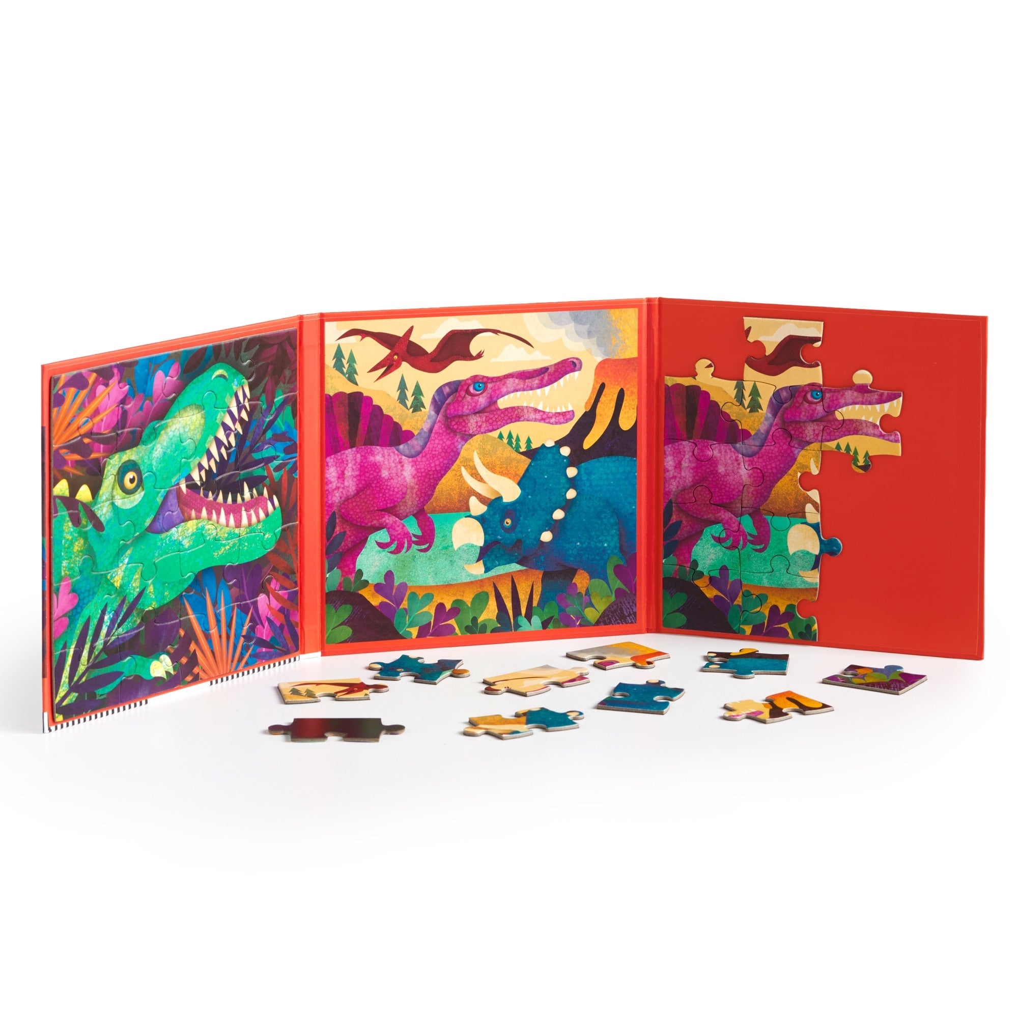 Dinosaur Roar! Magnetic Puzzles – Mudpuppy
