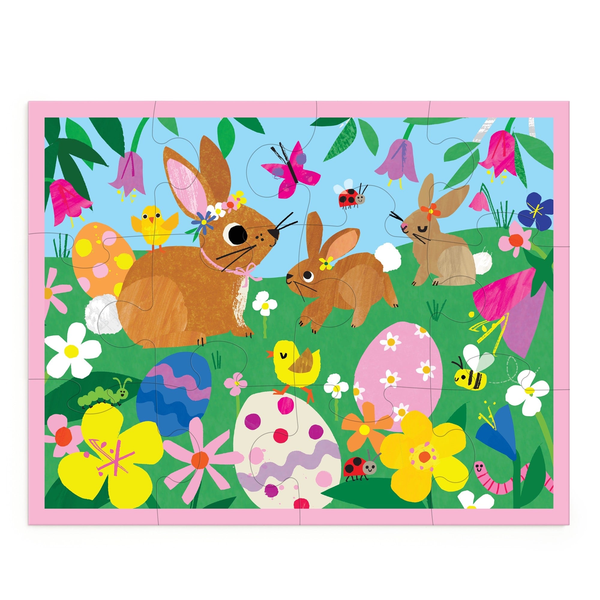 Spring Bunnies 12 Piece Pouch Puzzle – Mudpuppy