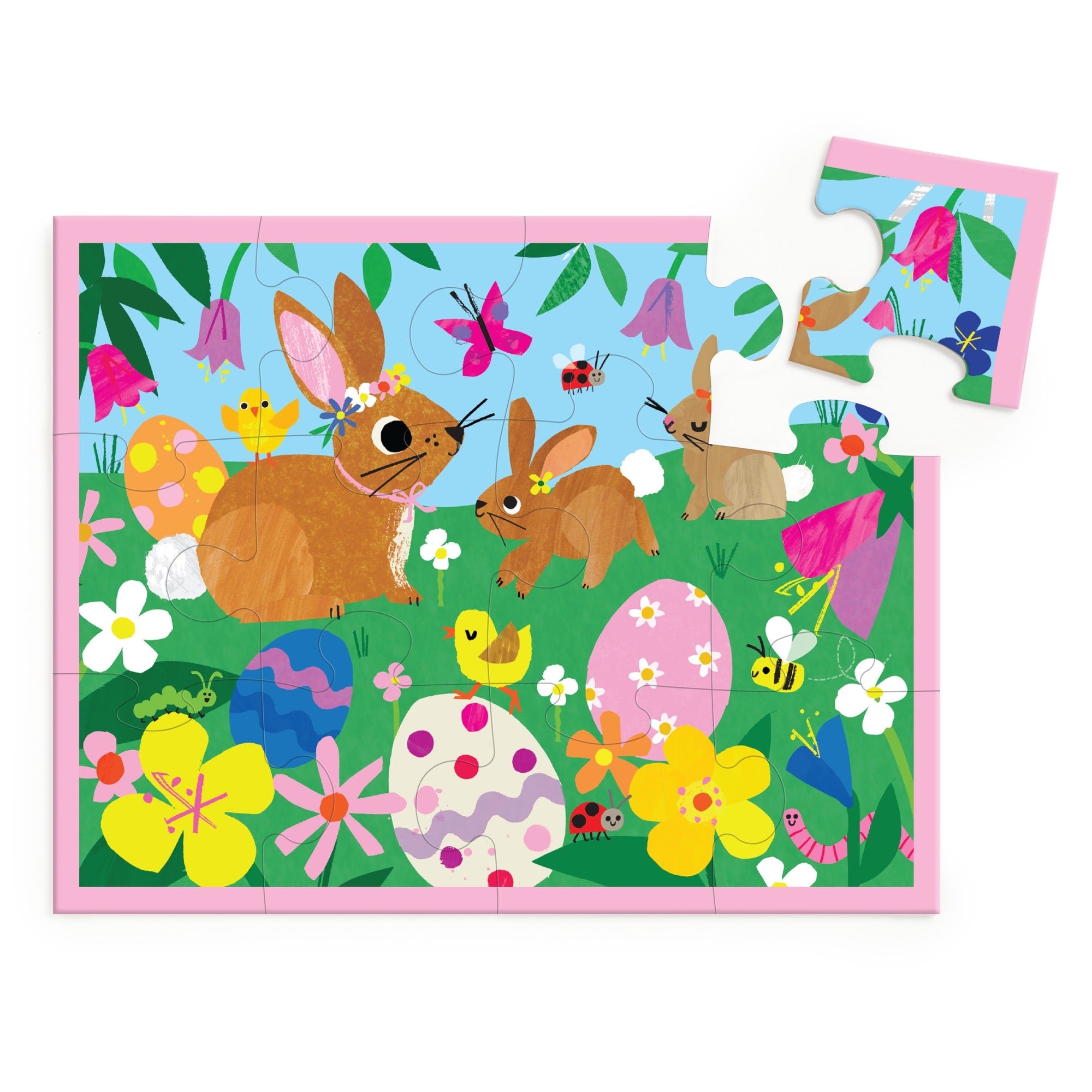 Spring Bunnies 12 Piece Pouch Puzzle – Mudpuppy