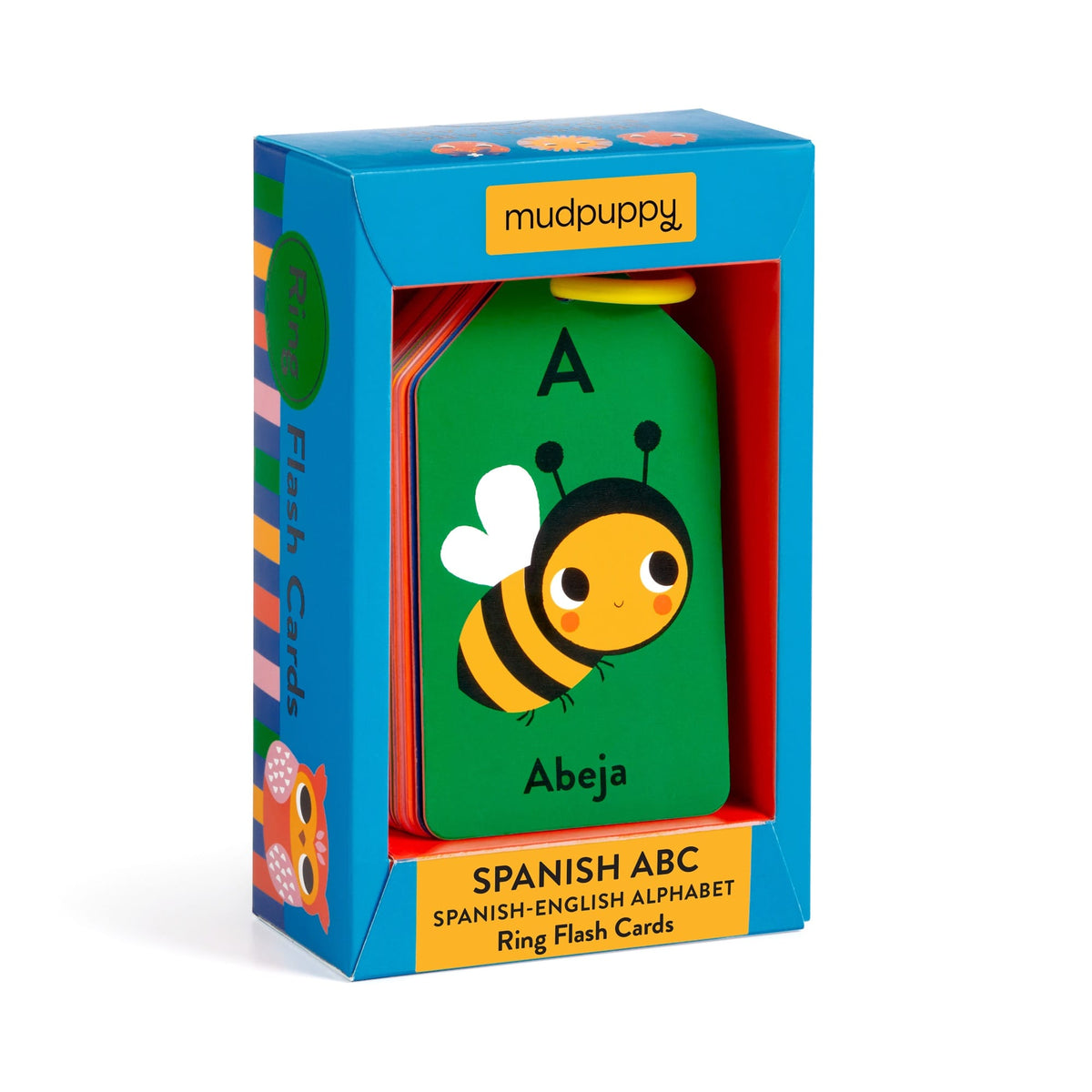 SpanishEnglish ABC Ring Flash Cards Mudpuppy