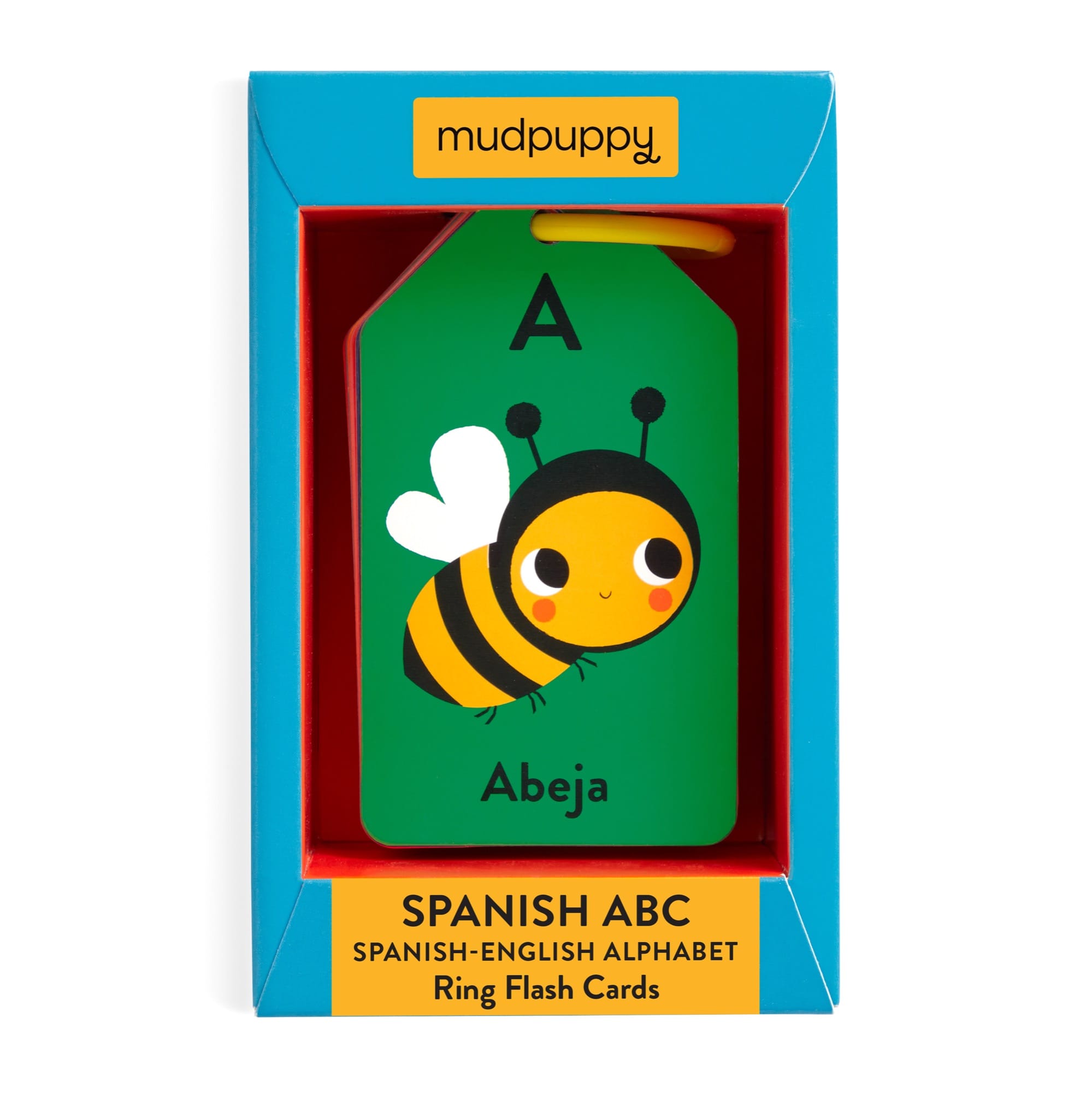 Spanish-English ABC Ring Flash Cards – Mudpuppy