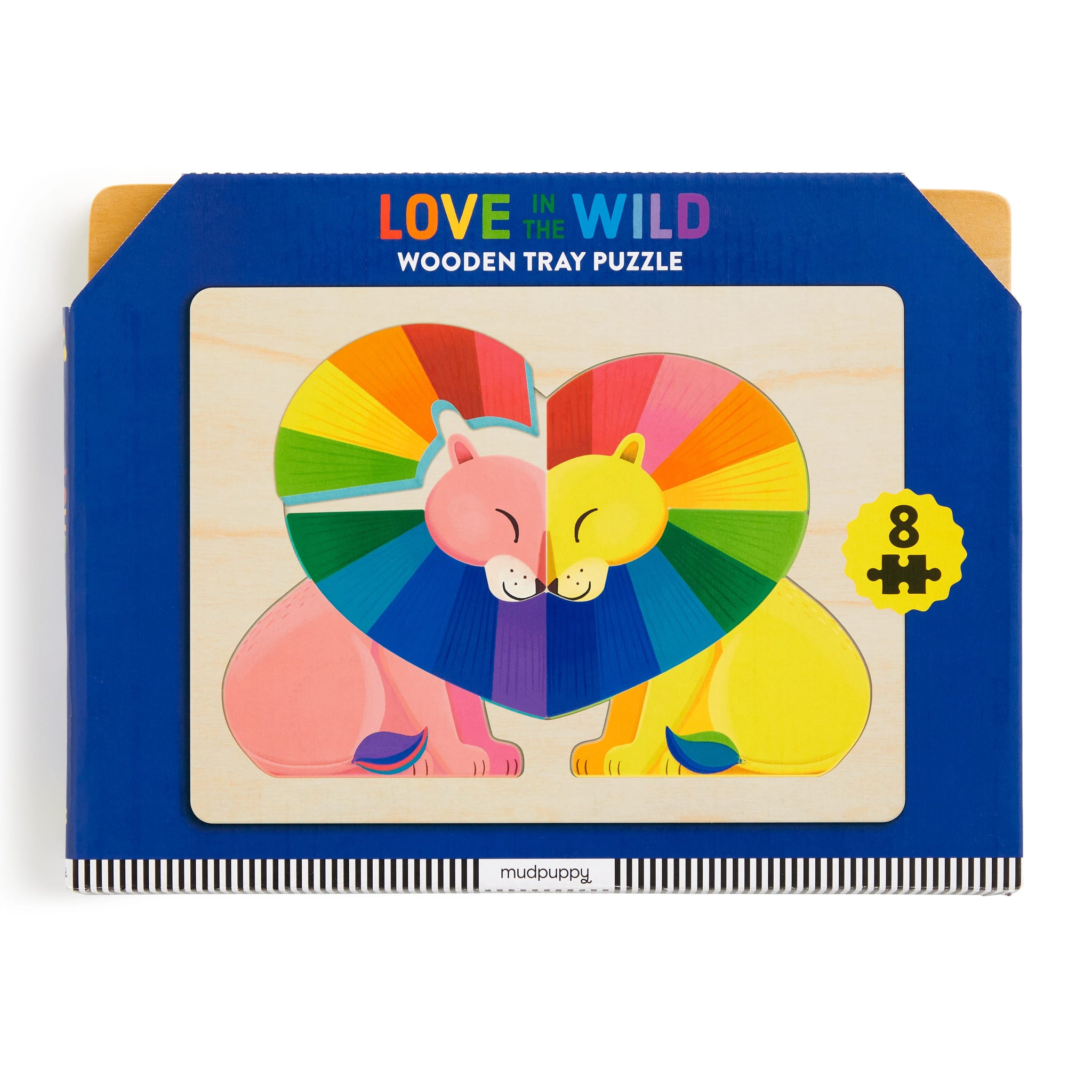 Love in the Wild Wooden Tray Puzzle – Mudpuppy