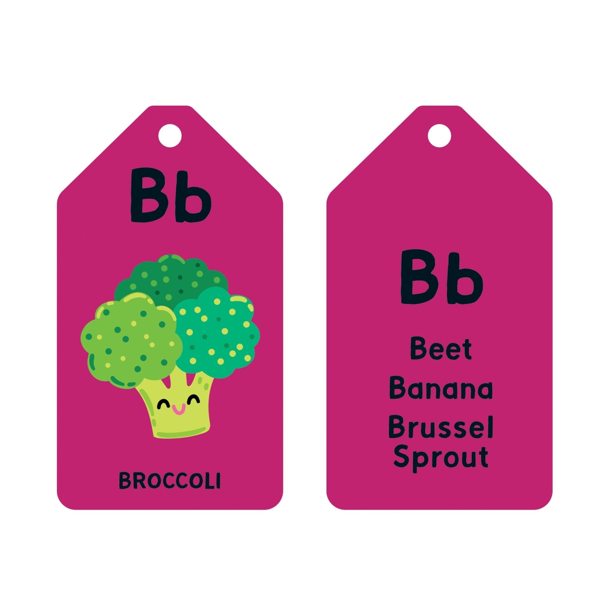 A is for Avocado Ring Flash Cards – Mudpuppy