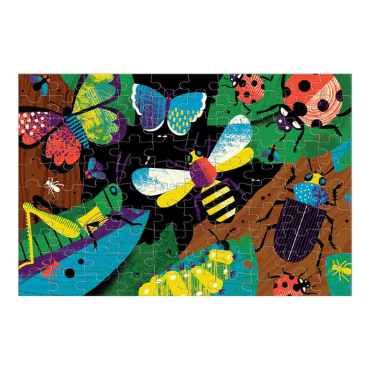 Amazing Insects Glow in the Dark Puzzle - Mudpuppy