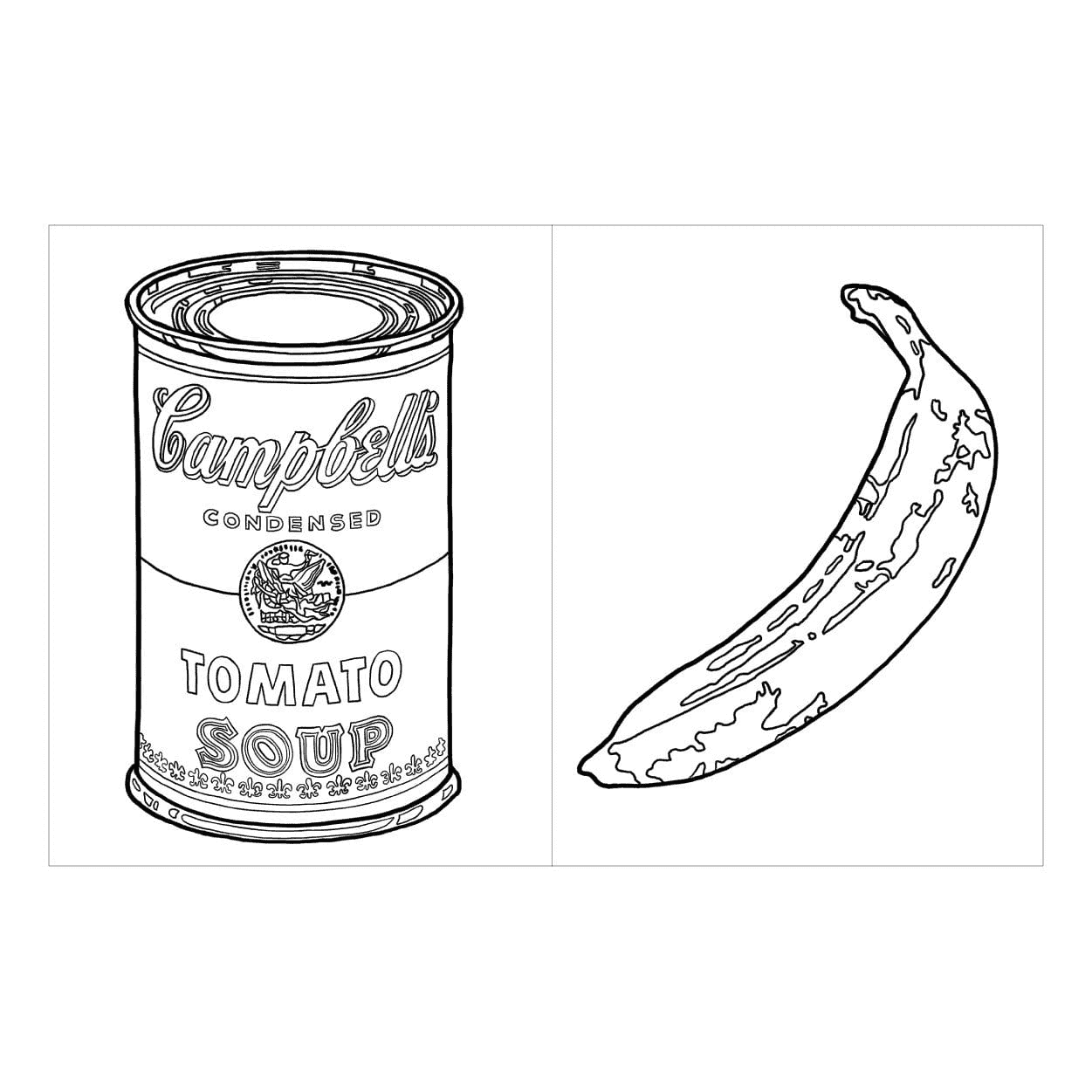 Andy Warhol Coloring Book - Mudpuppy Andy Warhol Coloring Book - Mudpuppy