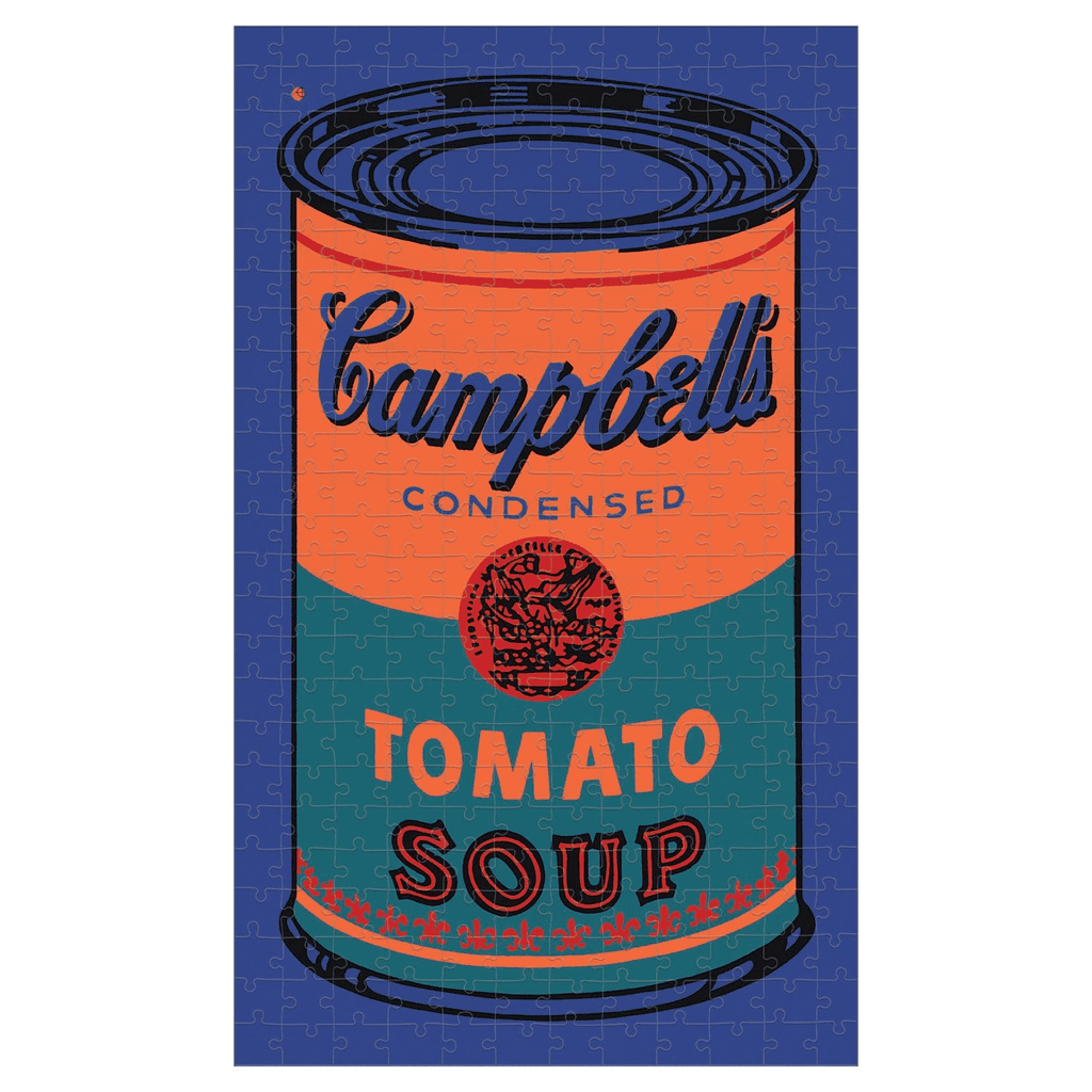 Andy Warhol Soup Can Orange 300 Piece Tin Puzzle - Mudpuppy