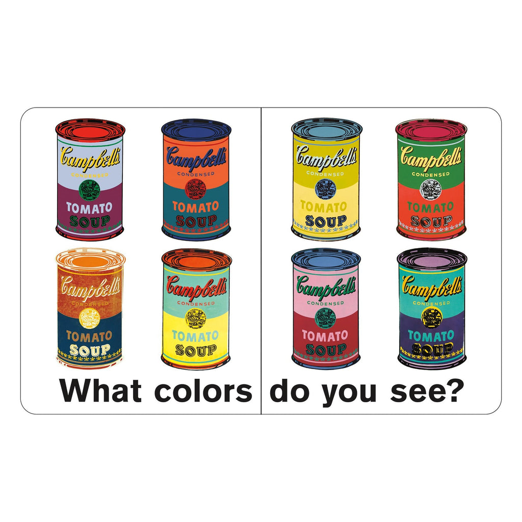 Andy Warhol What Colors Do You See? Board Book - Mudpuppy