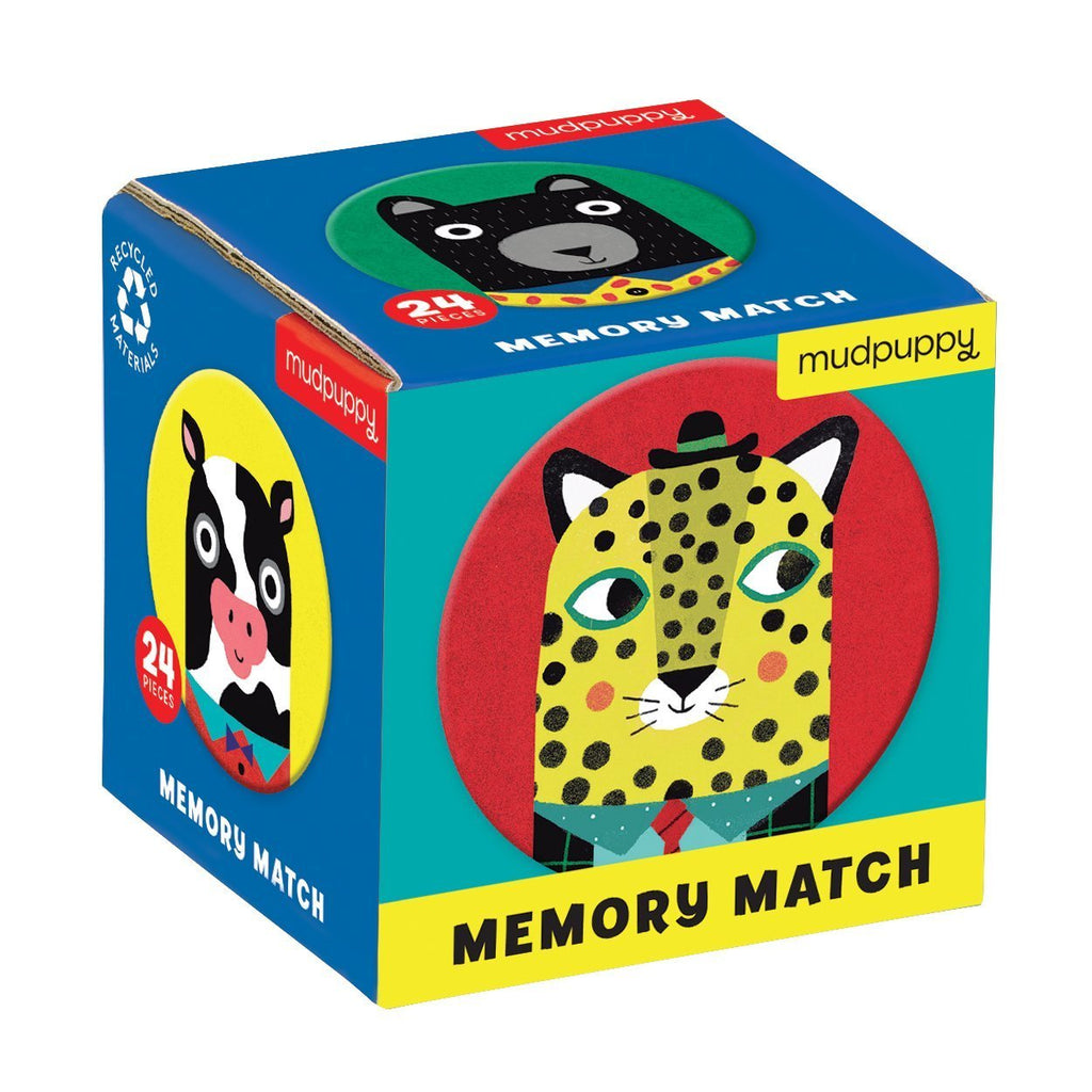 Animal Friends Mini Memory Match - Mudpuppy