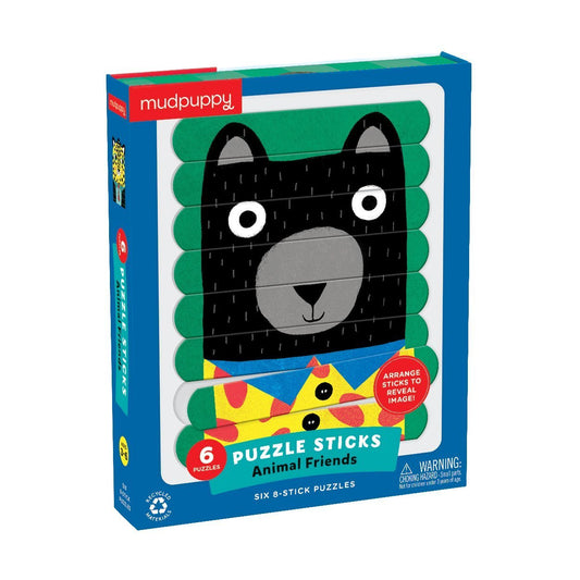Animal Friends Puzzle Sticks - Mudpuppy