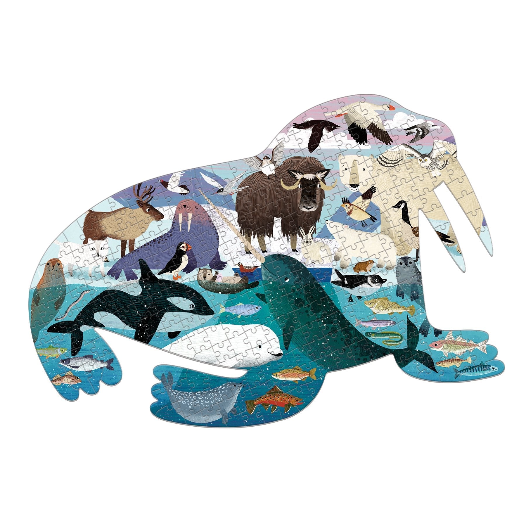 アニマル12g arctic-life-300-piece-shaped-