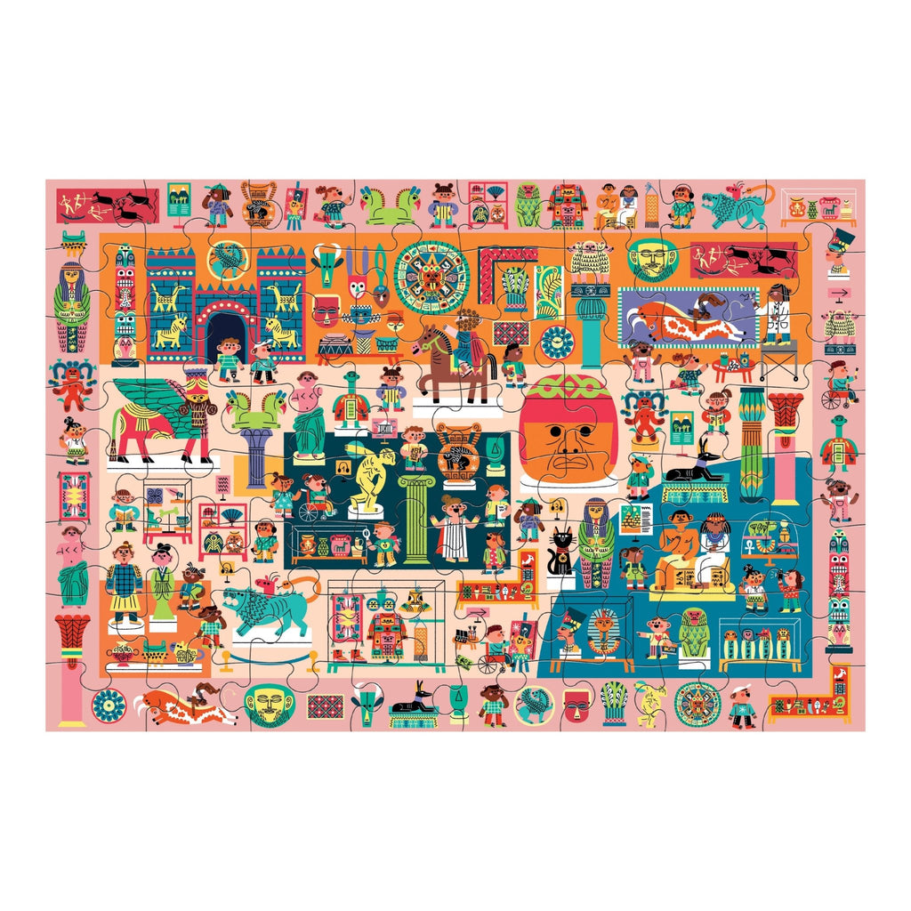 Art and Culture At the Museum 64 Piece Search & Find Puzzle - Mudpuppy