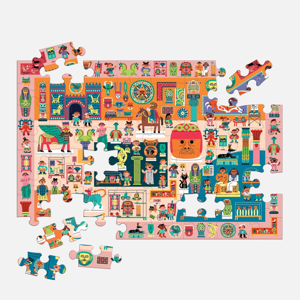 Art and Culture At the Museum 64 Piece Search & Find Puzzle - Mudpuppy