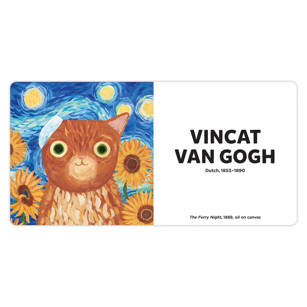 Artsy Cats Board Book - Mudpuppy