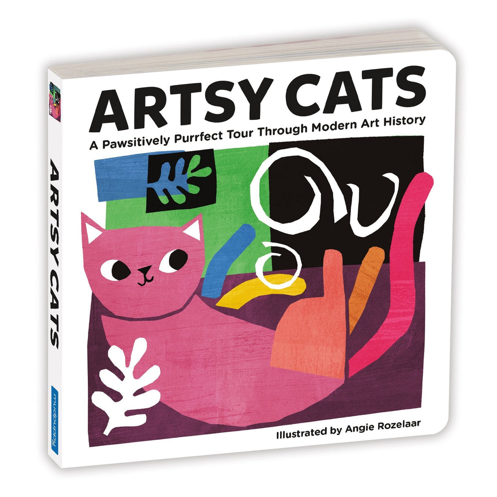 Artsy Cats Board Book - Mudpuppy