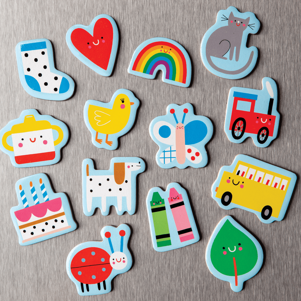Baby's First Words Wooden Magnetic Sets - Mudpuppy