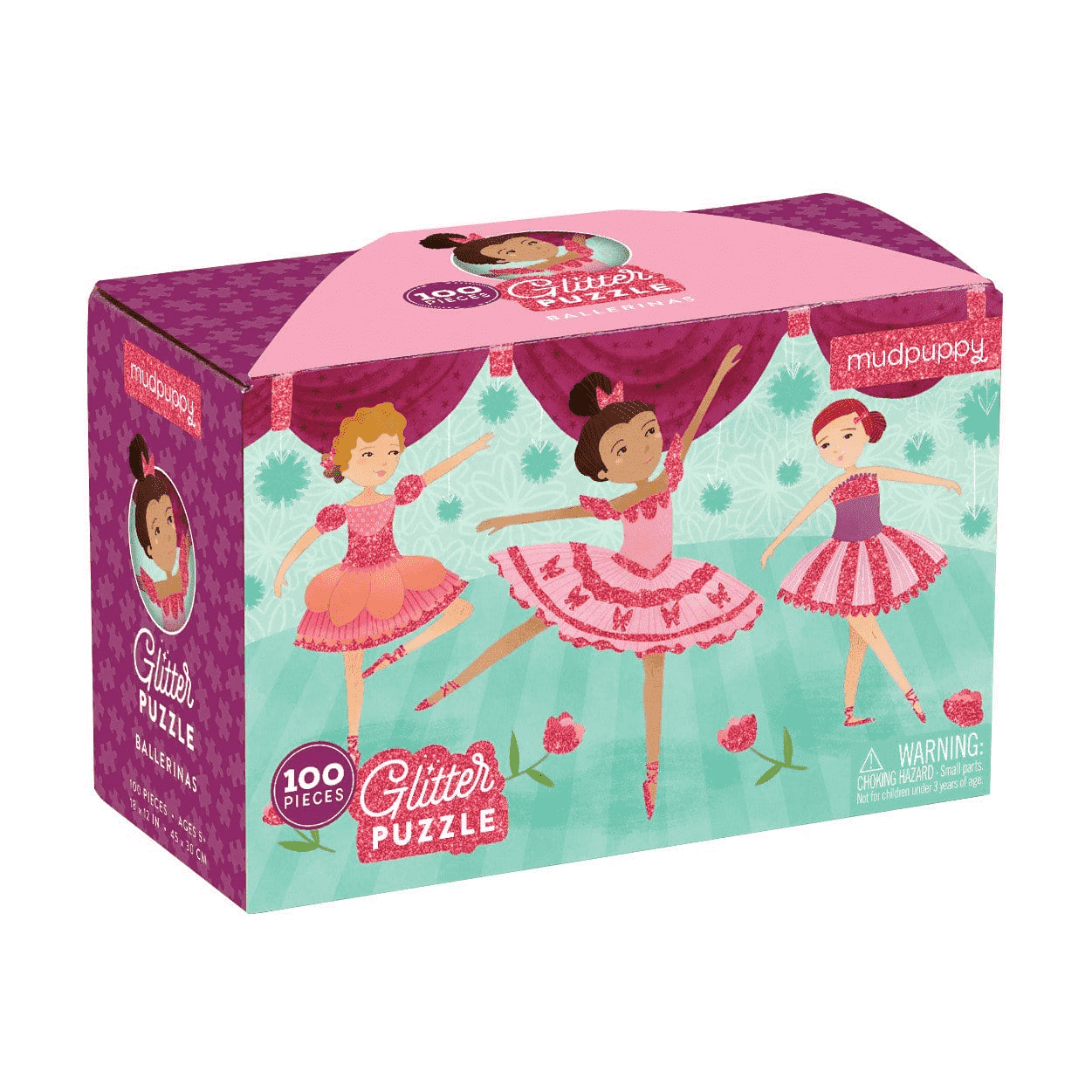 mannelijk mijn Kosten Ballerinas Glitter Puzzle - Mudpuppy