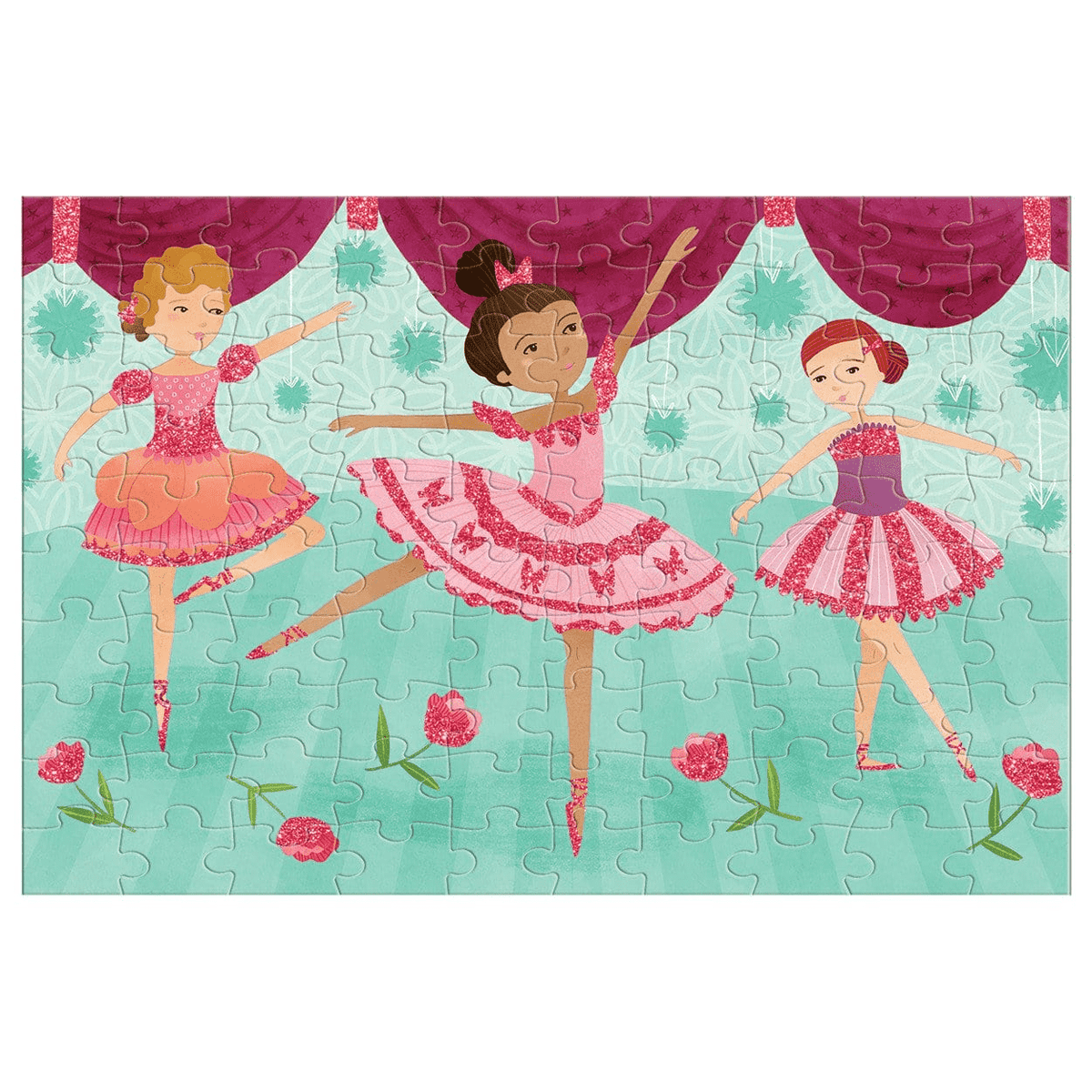 BALLERINA パンフレット ballerinas-glitter-puzzle-