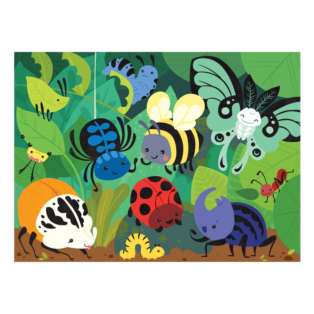 Beetles & Bugs Fuzzy Puzzle - Mudpuppy