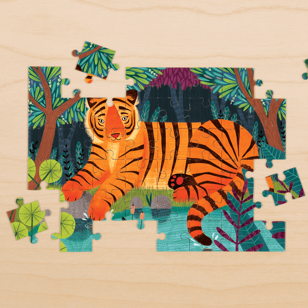 Bengal Tiger Mini Puzzle - Mudpuppy