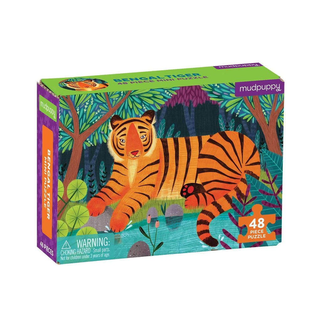 Bengal Tiger Mini Puzzle - Mudpuppy