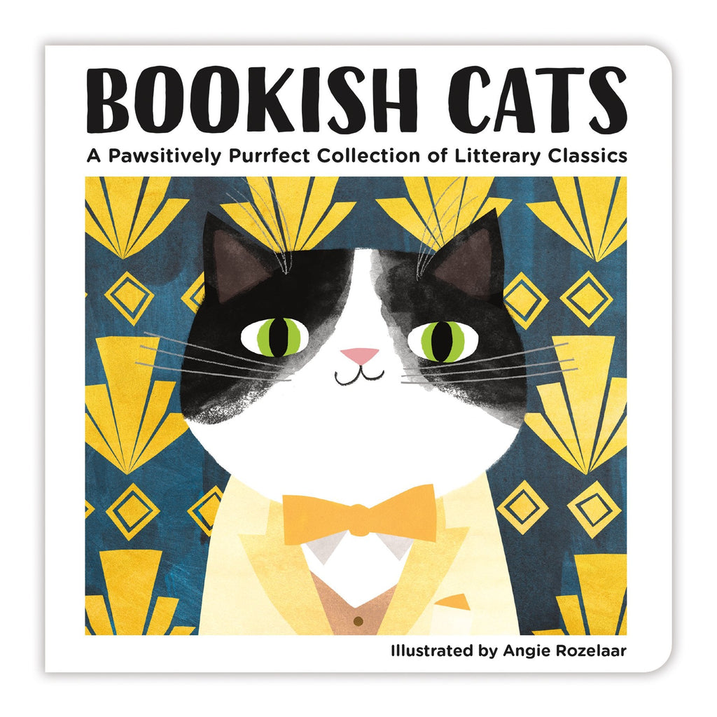 Bookish Cats Board Book - Mudpuppy