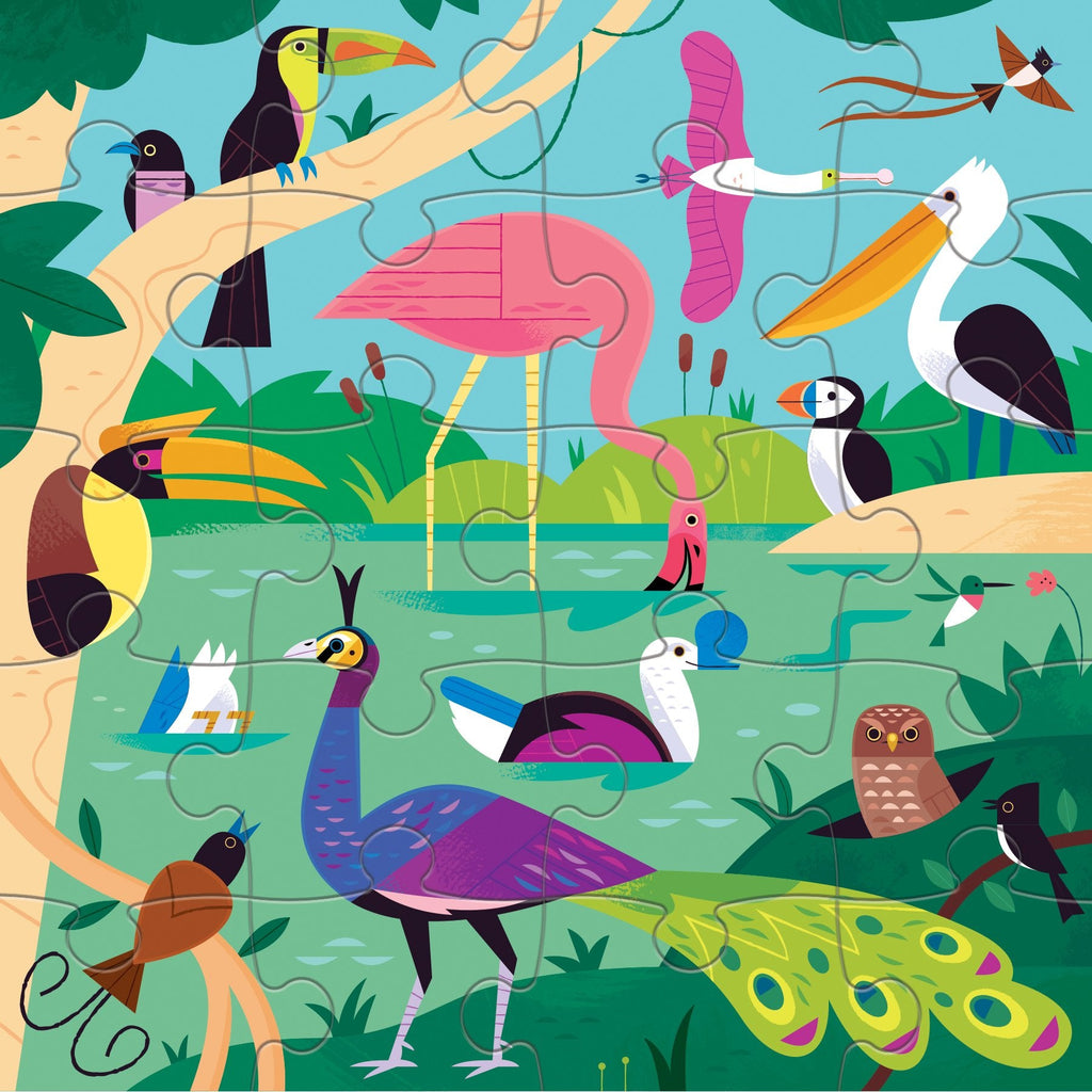 Bugs & Birds Magnetic Puzzles - Mudpuppy