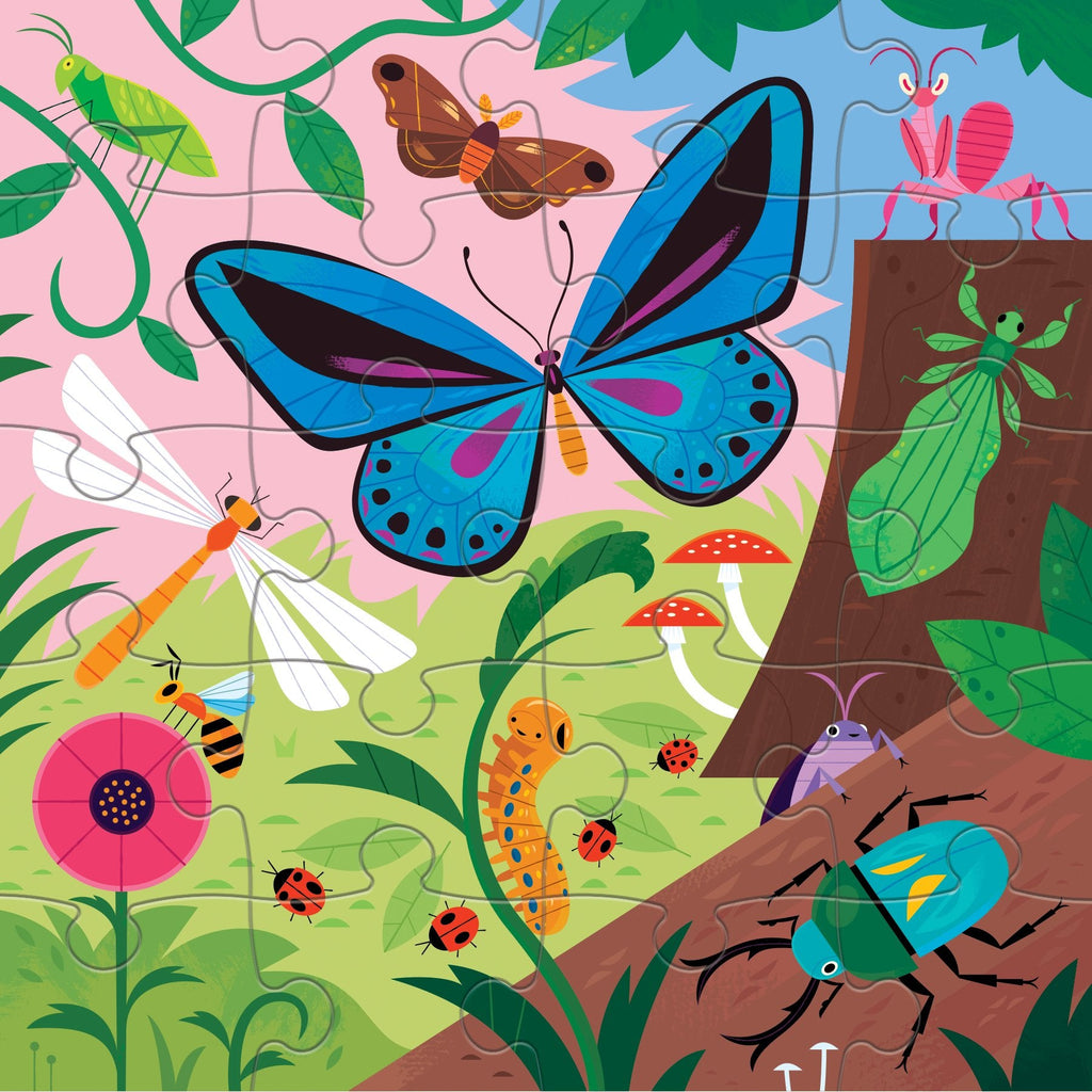 Bugs & Birds Magnetic Puzzles - Mudpuppy