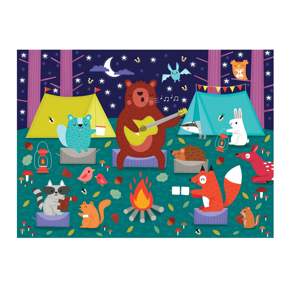 Campfire Friends Scratch and Sniff Puzzle - Mudpuppy