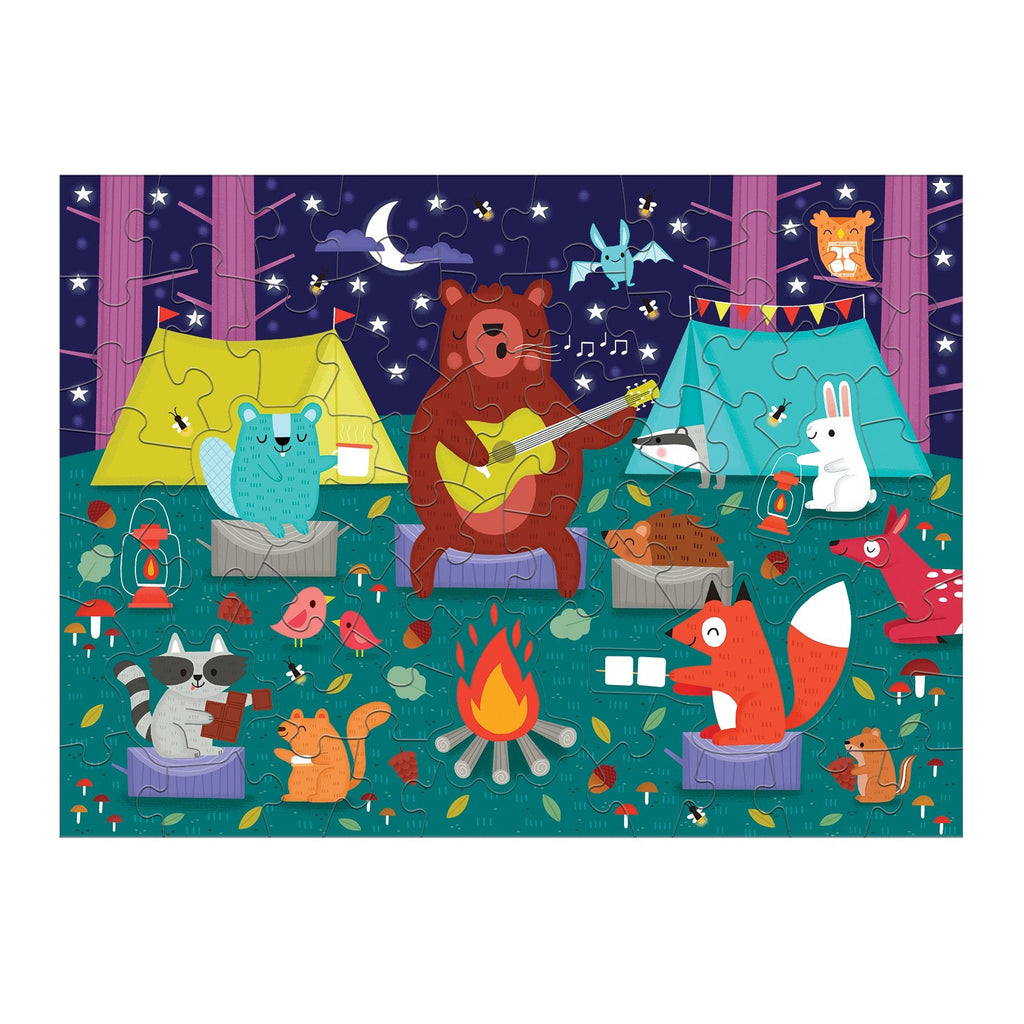 Campfire Friends Scratch and Sniff Puzzle - Mudpuppy