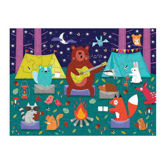 Campfire Friends Scratch and Sniff Puzzle - Mudpuppy