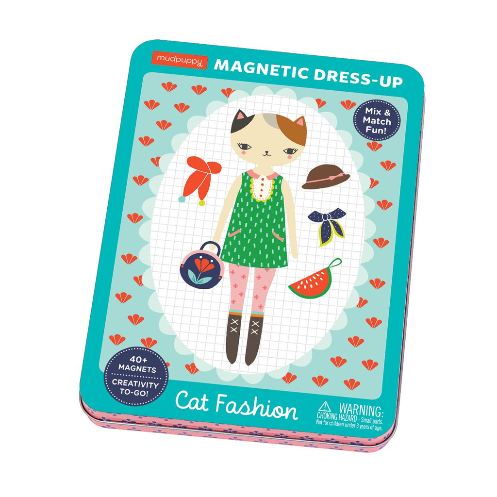 Cat Fashion Magnetic Dress-up - Mudpuppy