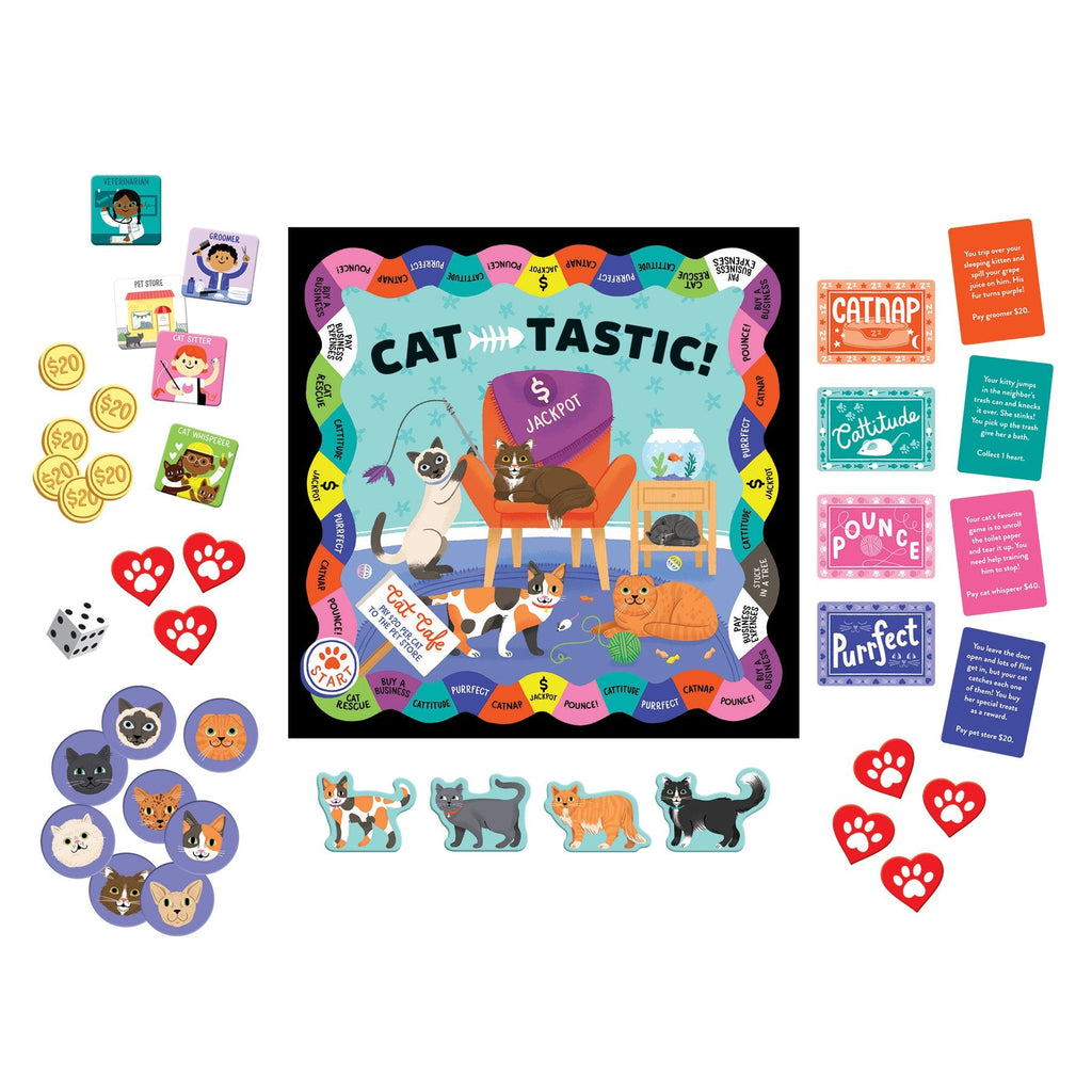 Cat-tastic! Board Game - Mudpuppy