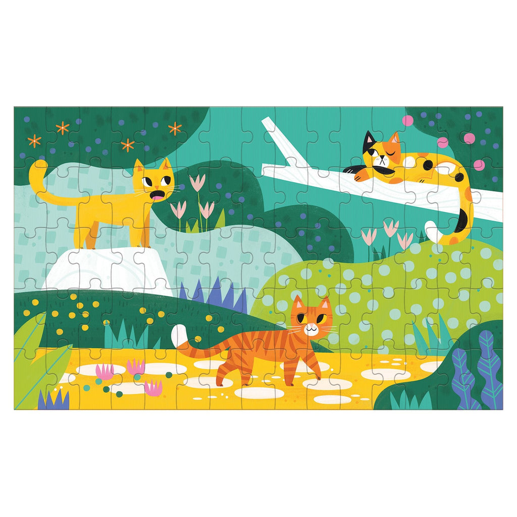 Cats Big and Small 75 Piece Lenticular Puzzle - Mudpuppy
