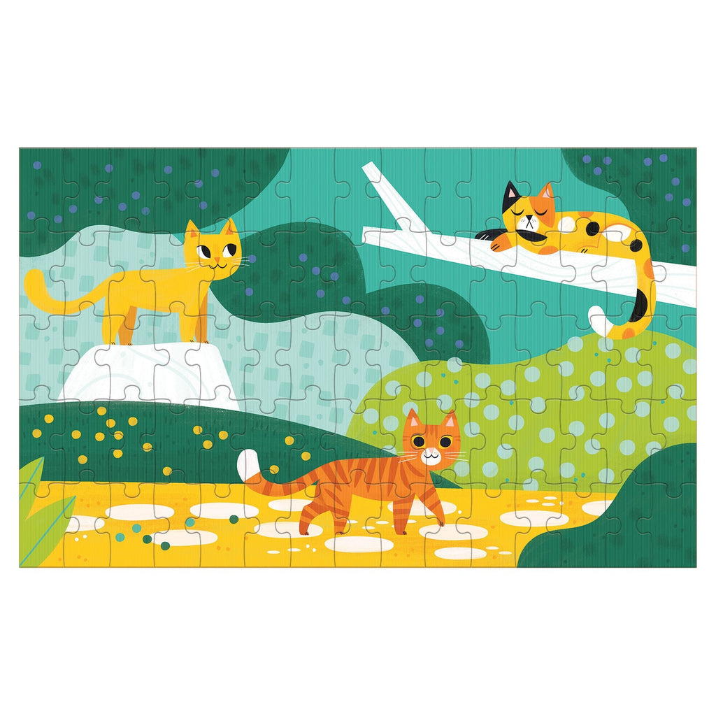 Cats Big and Small 75 Piece Lenticular Puzzle - Mudpuppy